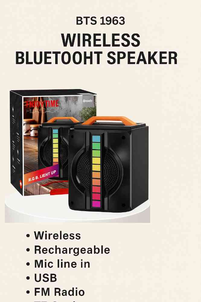 BTS 1963 wireless bluetooth speaker