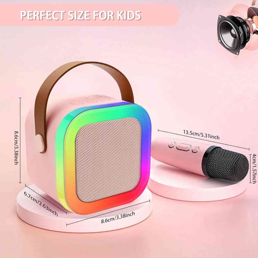 K-12 Colorful karaoke sound system