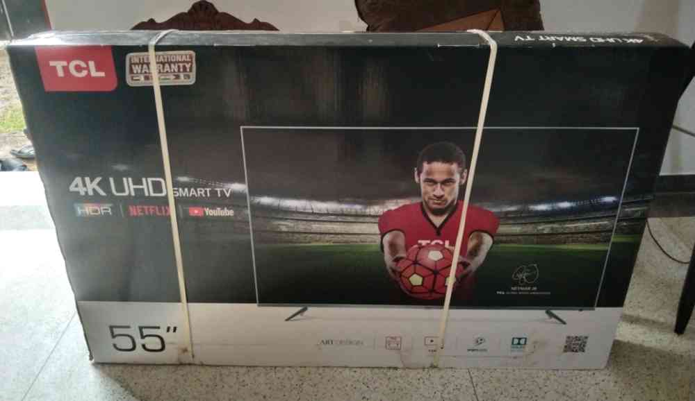 TCL led 55" tv