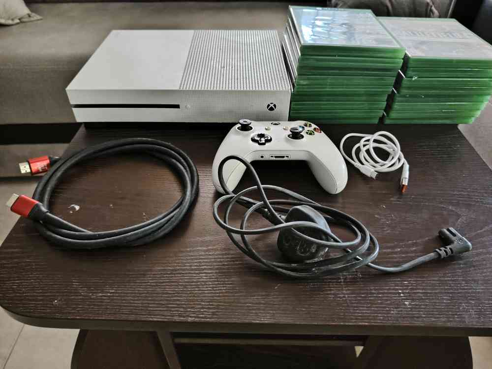 X box one s with games