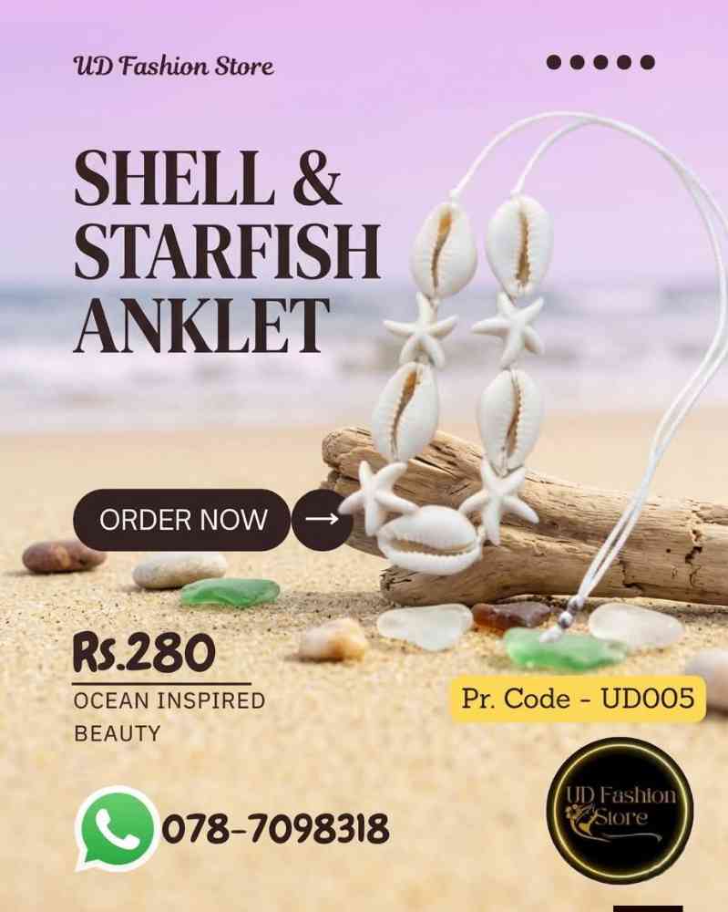 Shell anklets