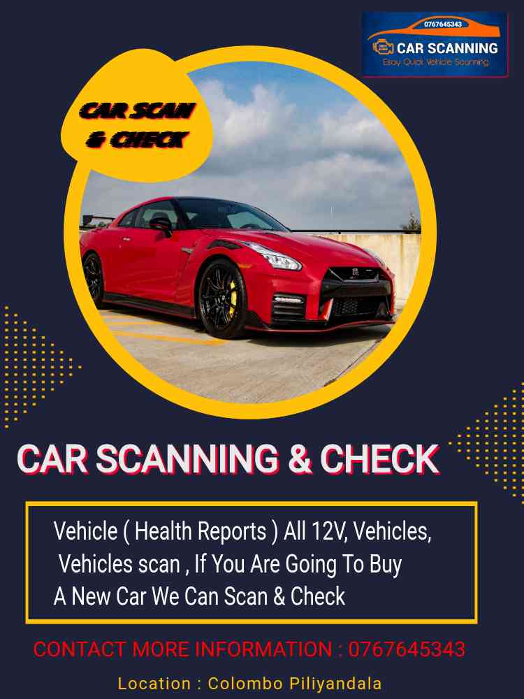 Vehicle scan and check