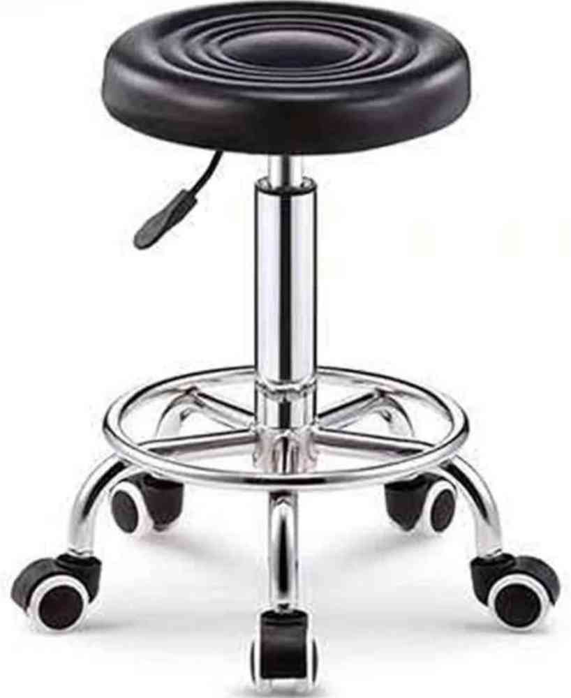 Adjustable stool with wheels