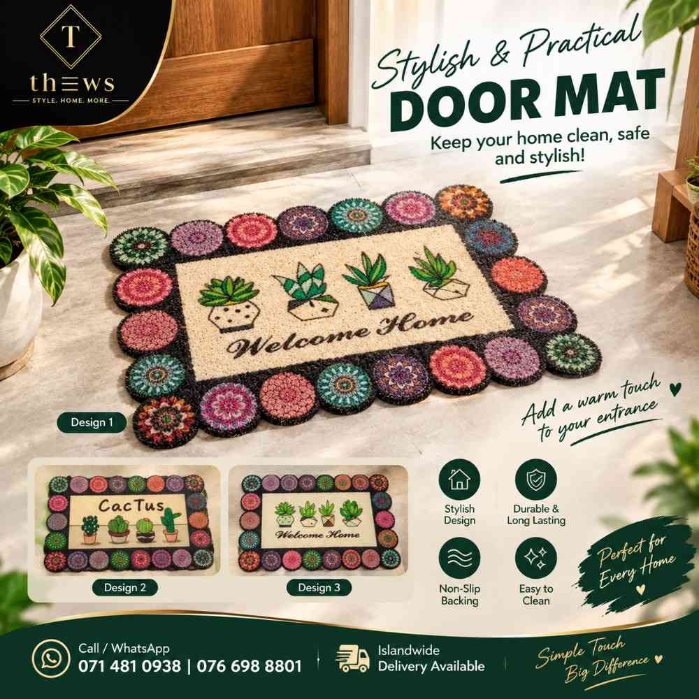 Stylish & practical door mats
