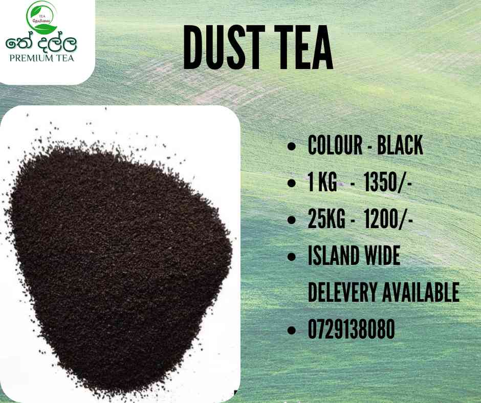 Black green and silver tea