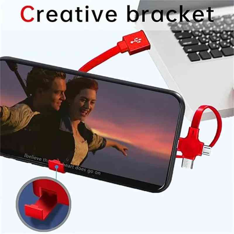 Retractable charging cable