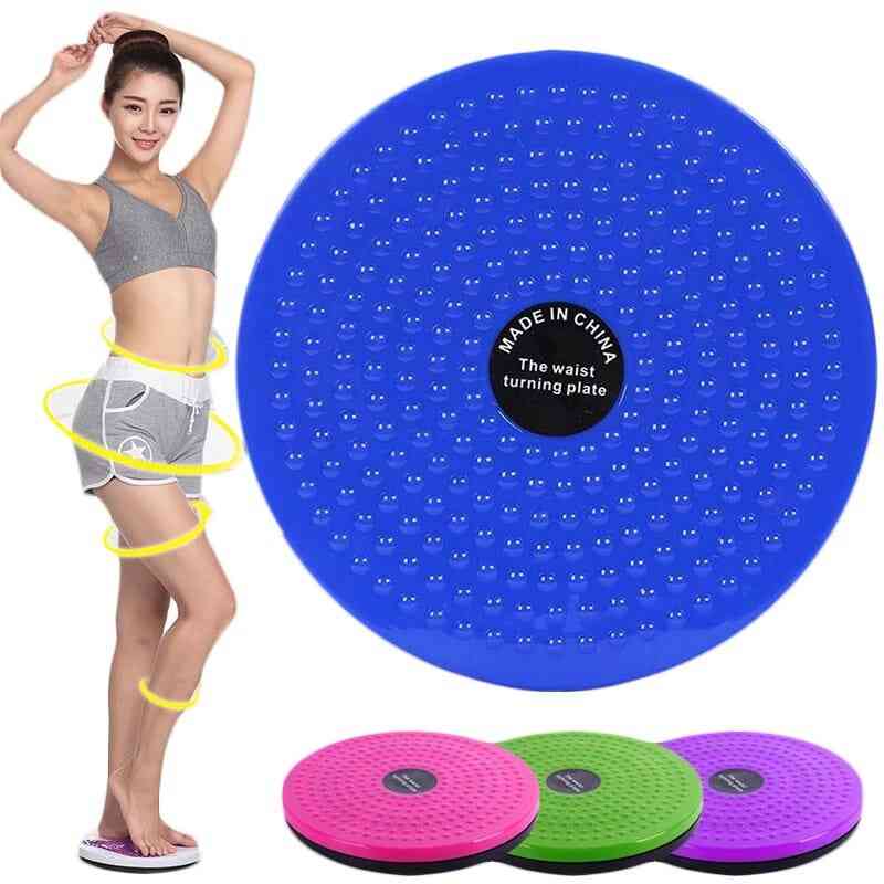 Twist waist disc fitness board