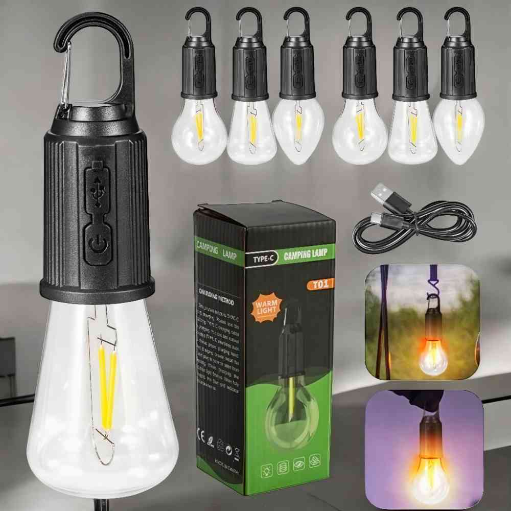 Usb solar campaign lights