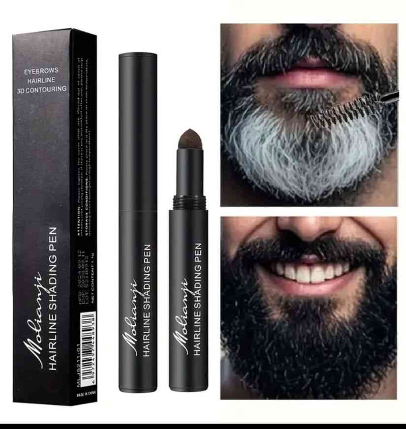 Men's beard die