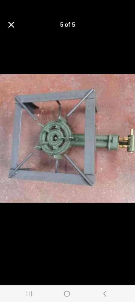 Gas stove 2 burners with stand