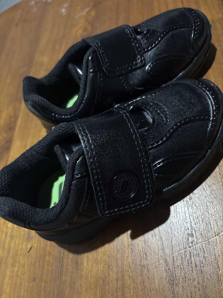 Once worn baby shoe pair