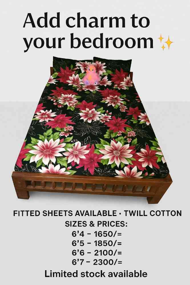 Fitted bed sheets
