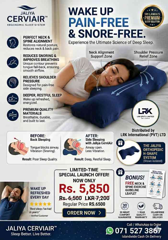 Jaliya ergonomic side sleep system