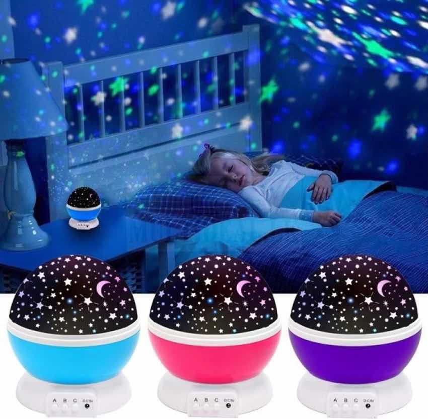 Star master rotating projection lamp