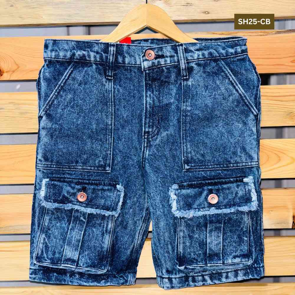 New unisex denim shorts design