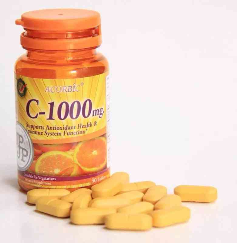 Acorbic c-1000mg vitamin c tablet