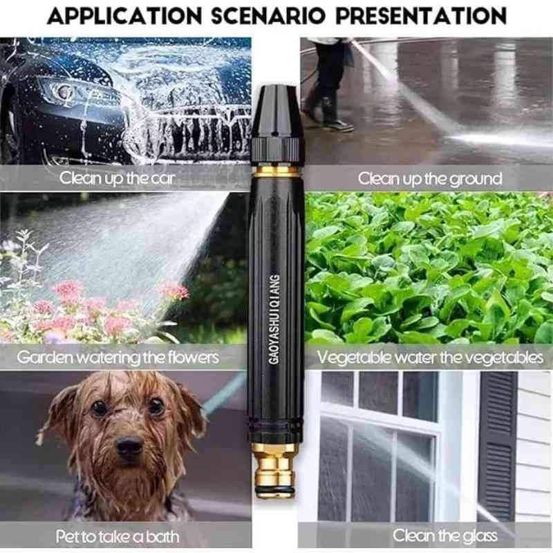 High pressure water gun