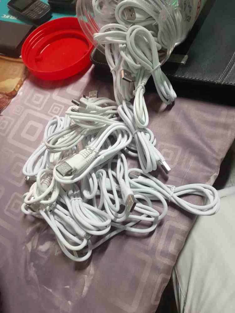 Cables and headphones