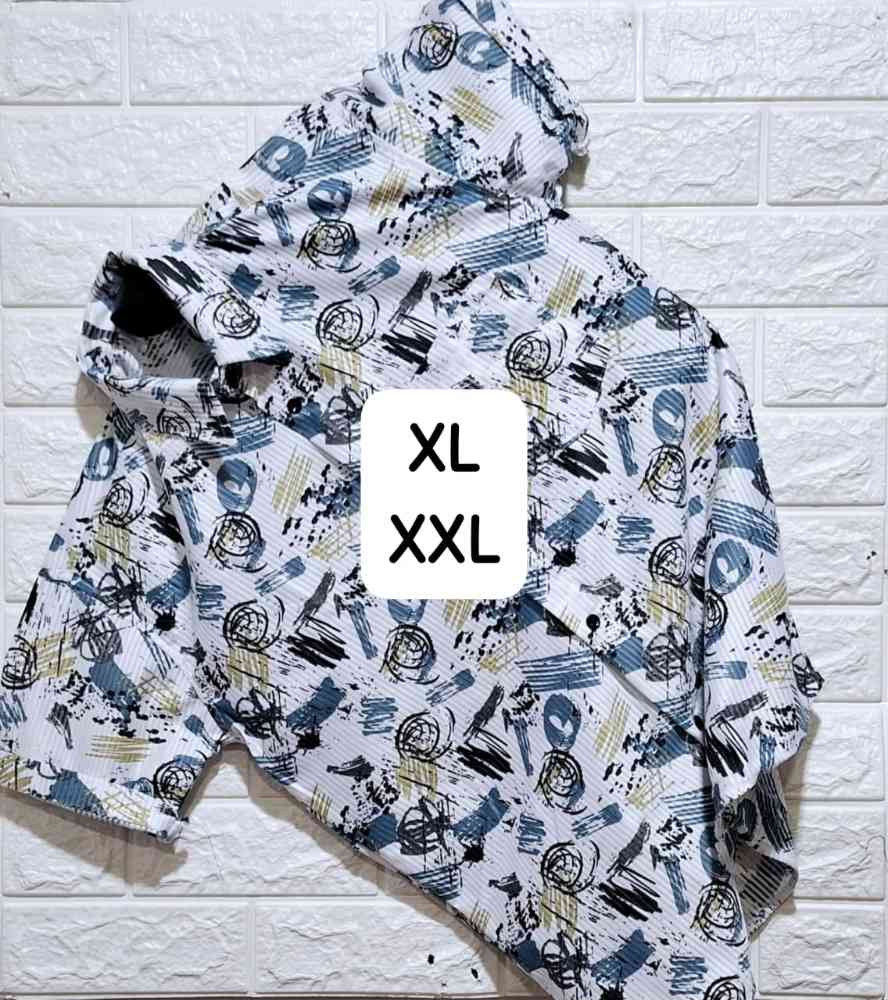 Printed popcorn shirt's
