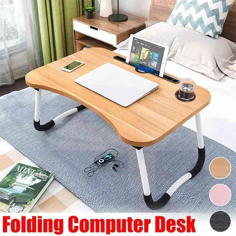 Folding computer desk