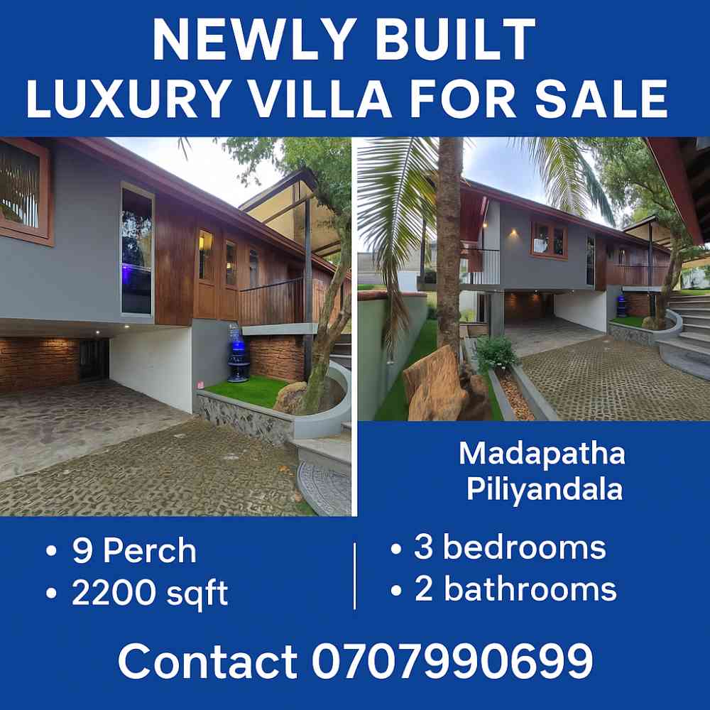Architect design house in piliyandala