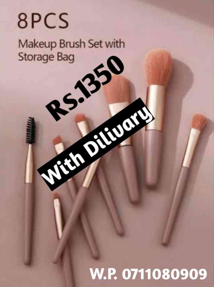 8 Pcs makeup brushes