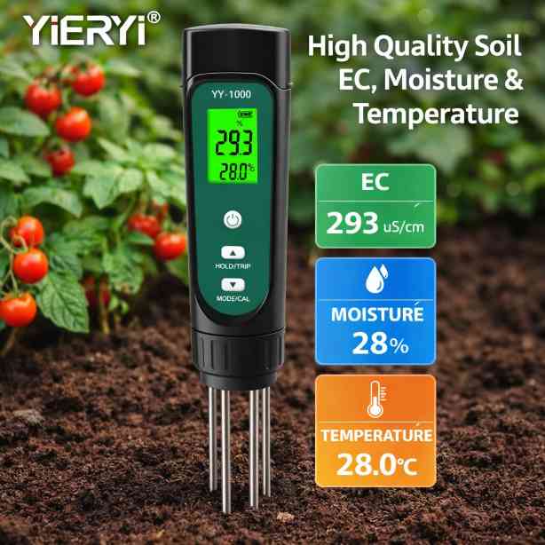 Soil ec moisture temperature