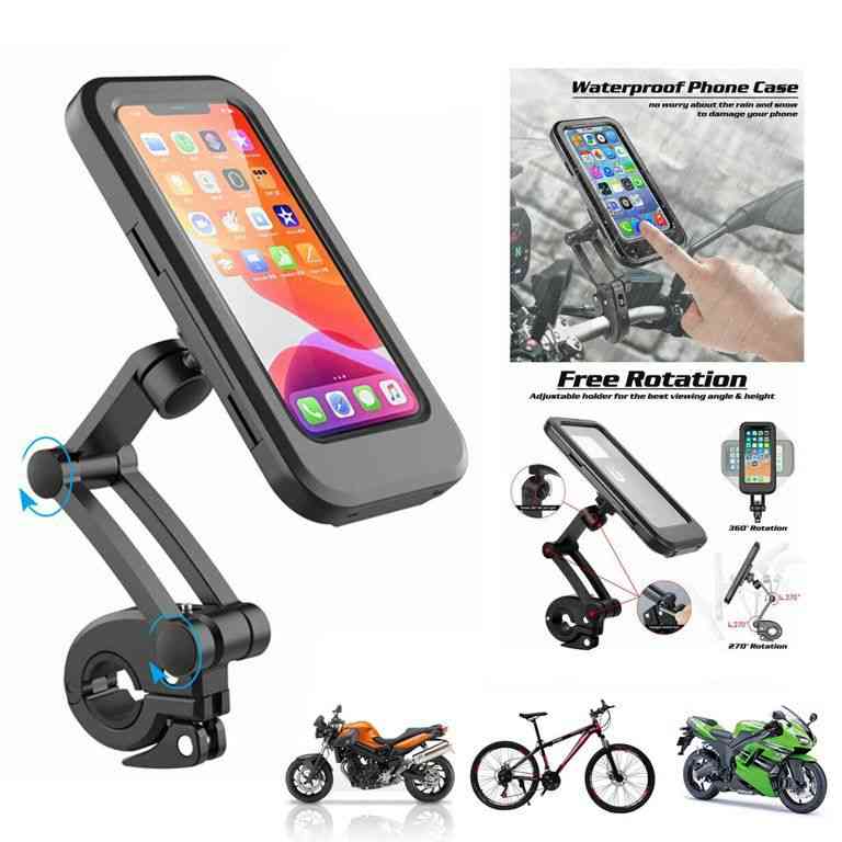 Waterproof bike phone holder