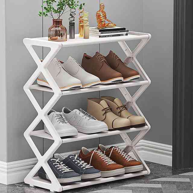 X type shoe rack