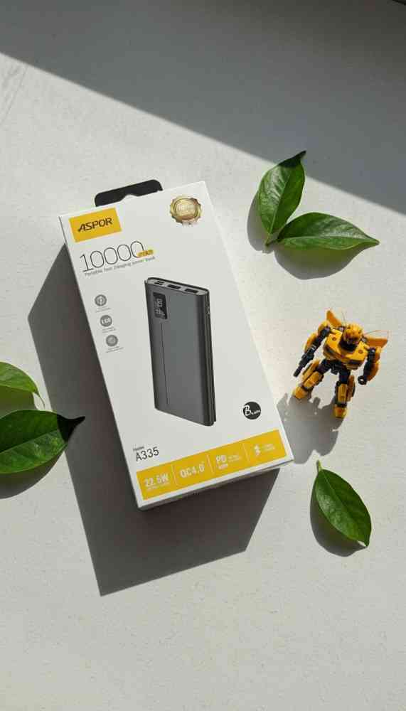 Aspor 10000mAh 22.5W power bank