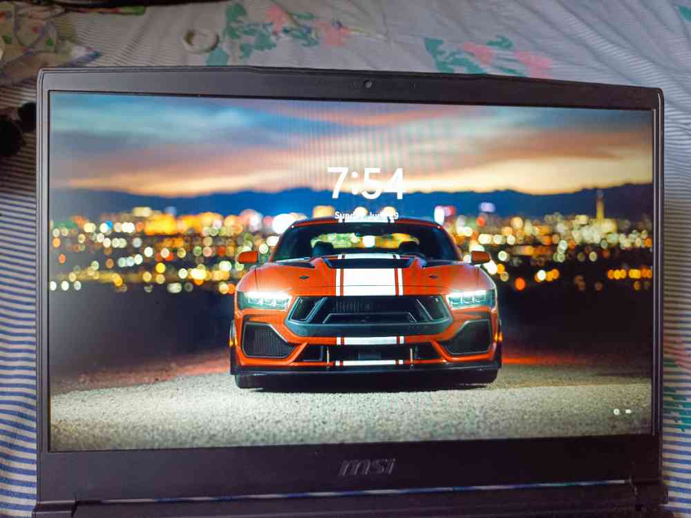 MSI i7 10th gen gaming laptop