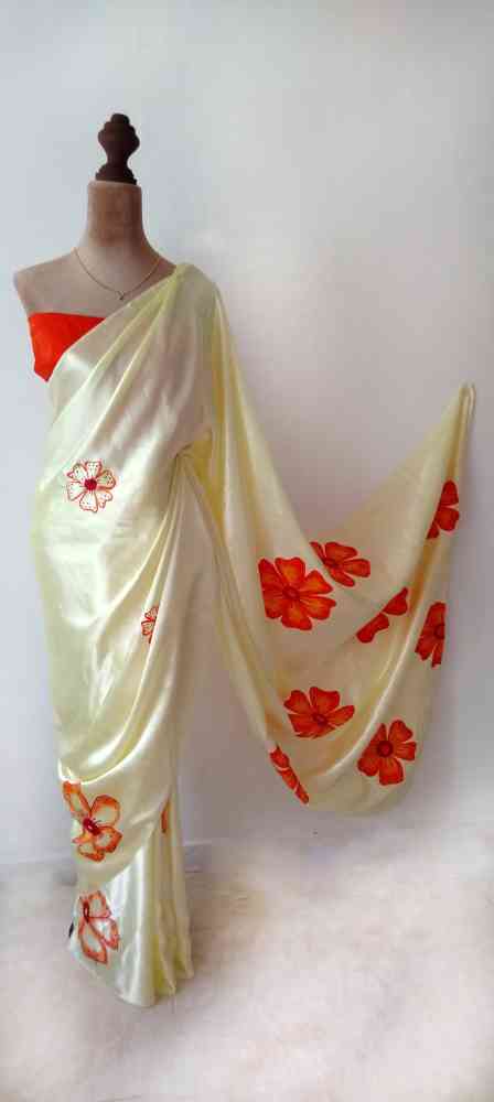 Saree for engagement or party