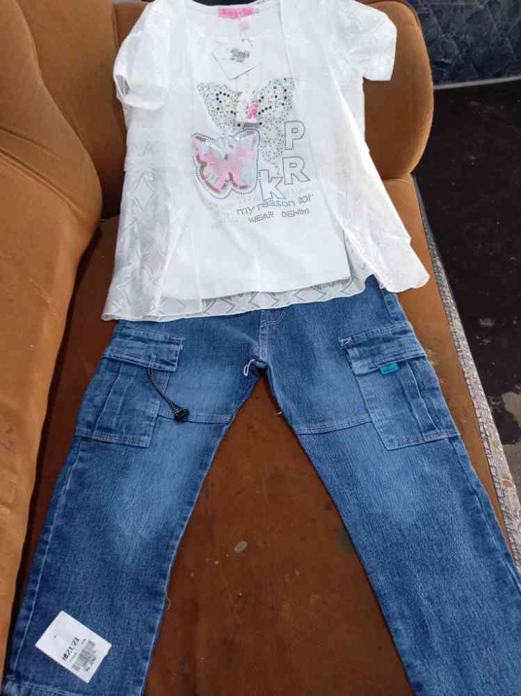 Kids cargo pant and t shirts