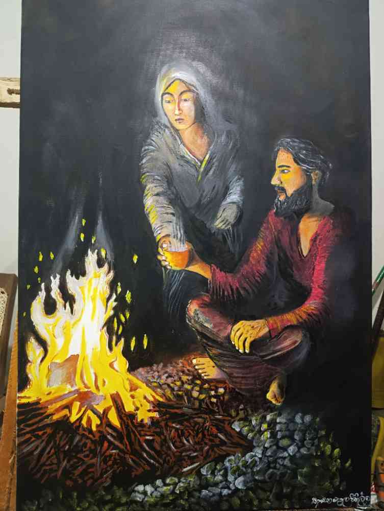 Oil paint