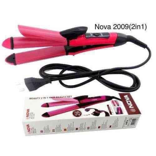 Nova hair curler & hair straightener