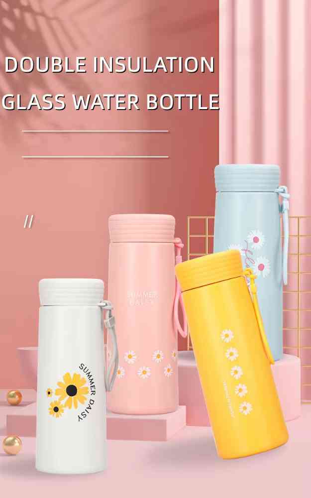 Vita fashion glass water bottle - 300ml