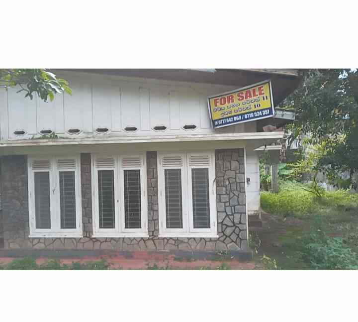 House with a land available for sale
