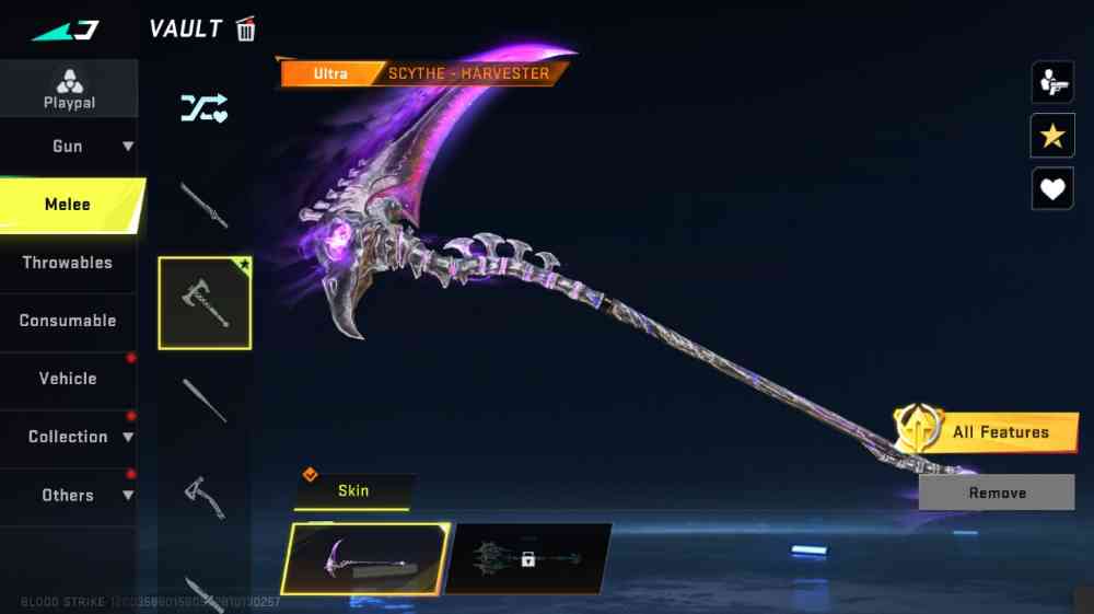 Blood strike account