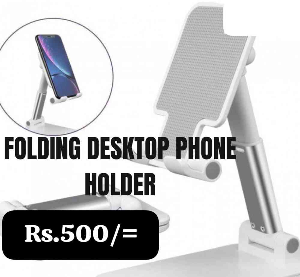 Universal foldable mobile phone stand