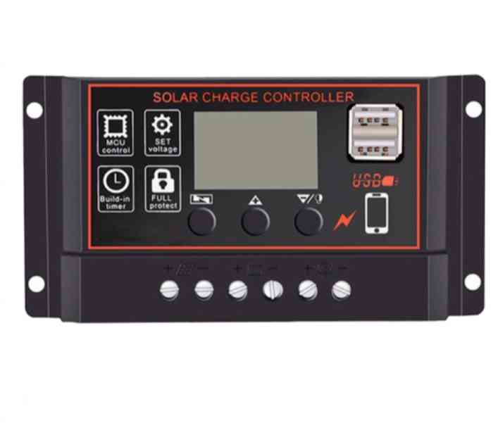 Digital solar chargering controller 30A