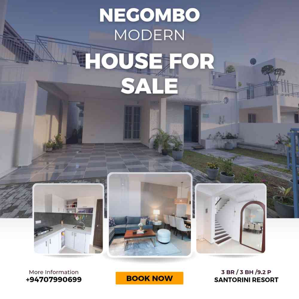 Furnished house for sale in negombo