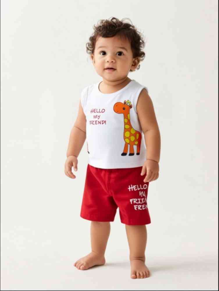 Baby t-shirts and shorts