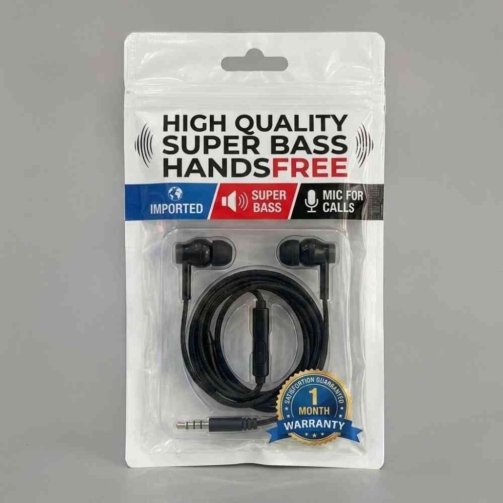High quality super bass handsfree