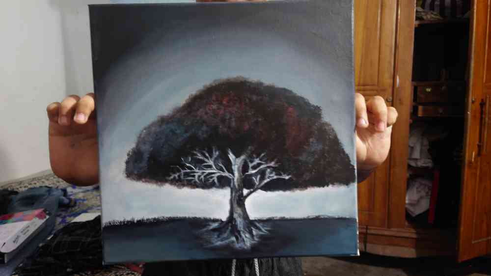 Wall art canvas painting