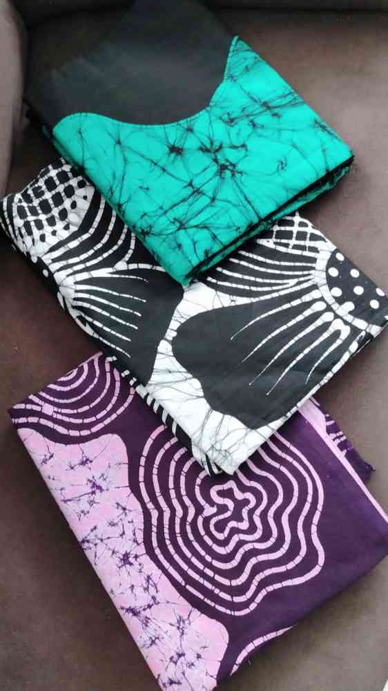 Sri Lankan handmade bathik saree