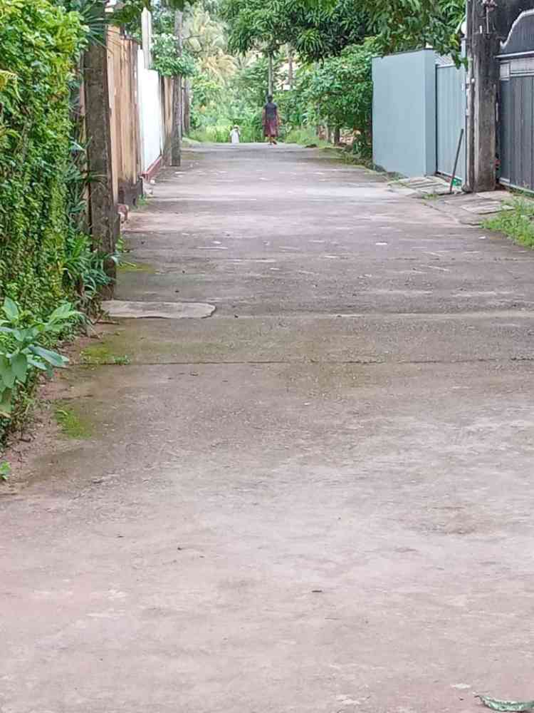 Land with house for sale