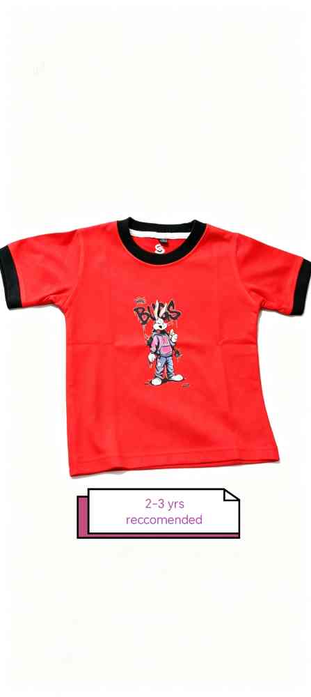 DTF Printed kids t shirts