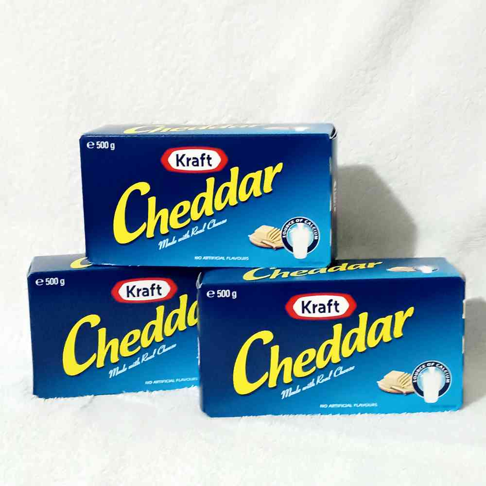 Australian kraft cheddar cheese