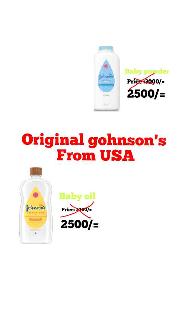 Johnson baby oil & powder