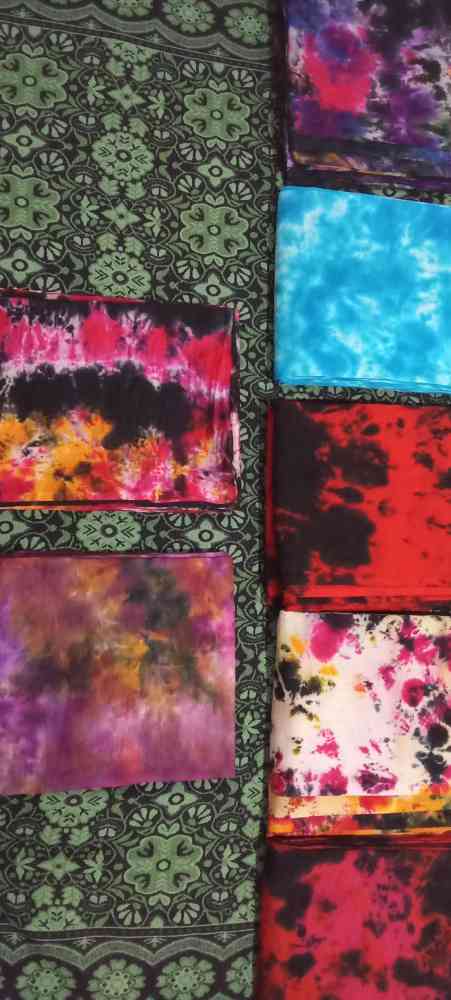 Bathik saree tie dye